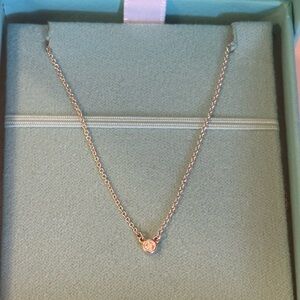 Tiffany & Co Elsa Peretti diamonds by the yard necklace 22” chain